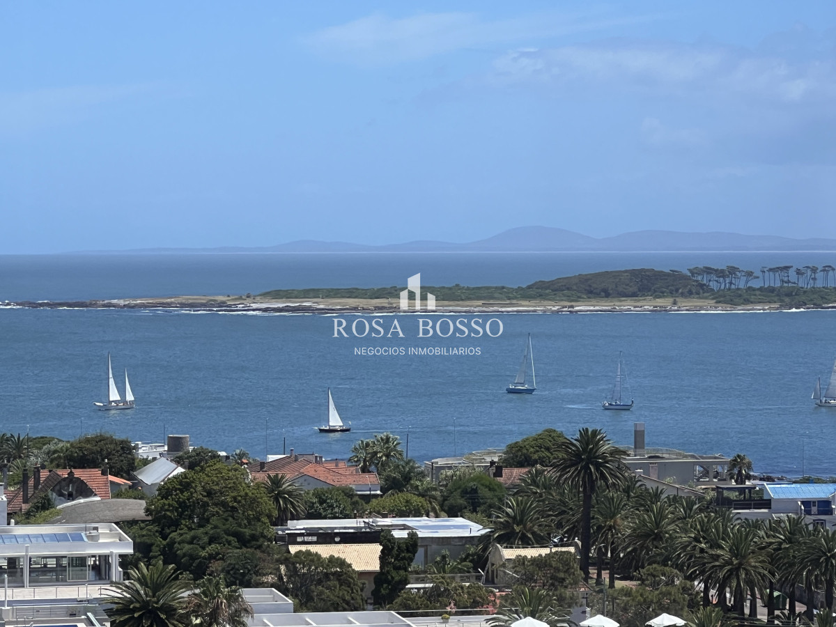 Apartamento ID.9542 - VENTA,1 dormitorio, 2 baños,  con amplio living comedor y vista al faro, mansa y brava