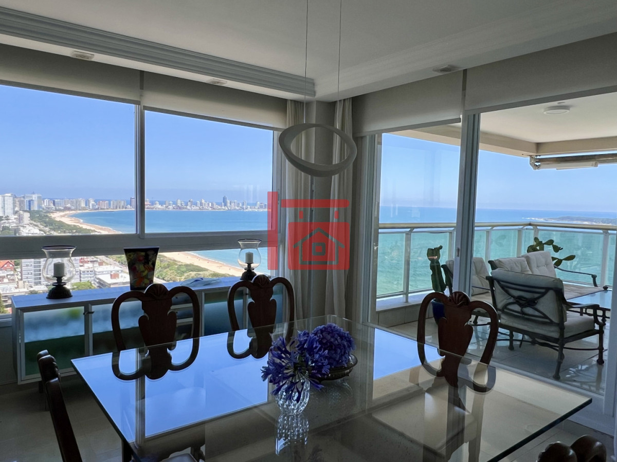 Apartamento ID.290 - VENTA LE JARDIN RESIDENCE - ESQUINERO- MANSA-PUNTA DEL ESTE. 