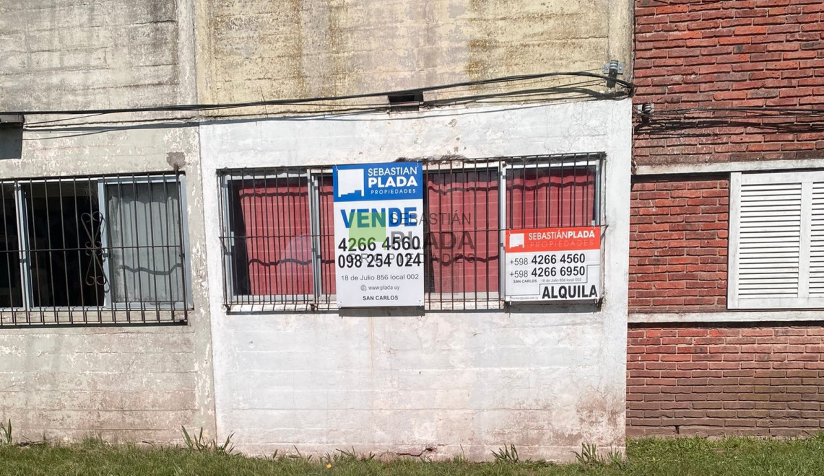 Apartamento ID.472 - Apartamento de 2 Dormitorios en Venta en San Carlos