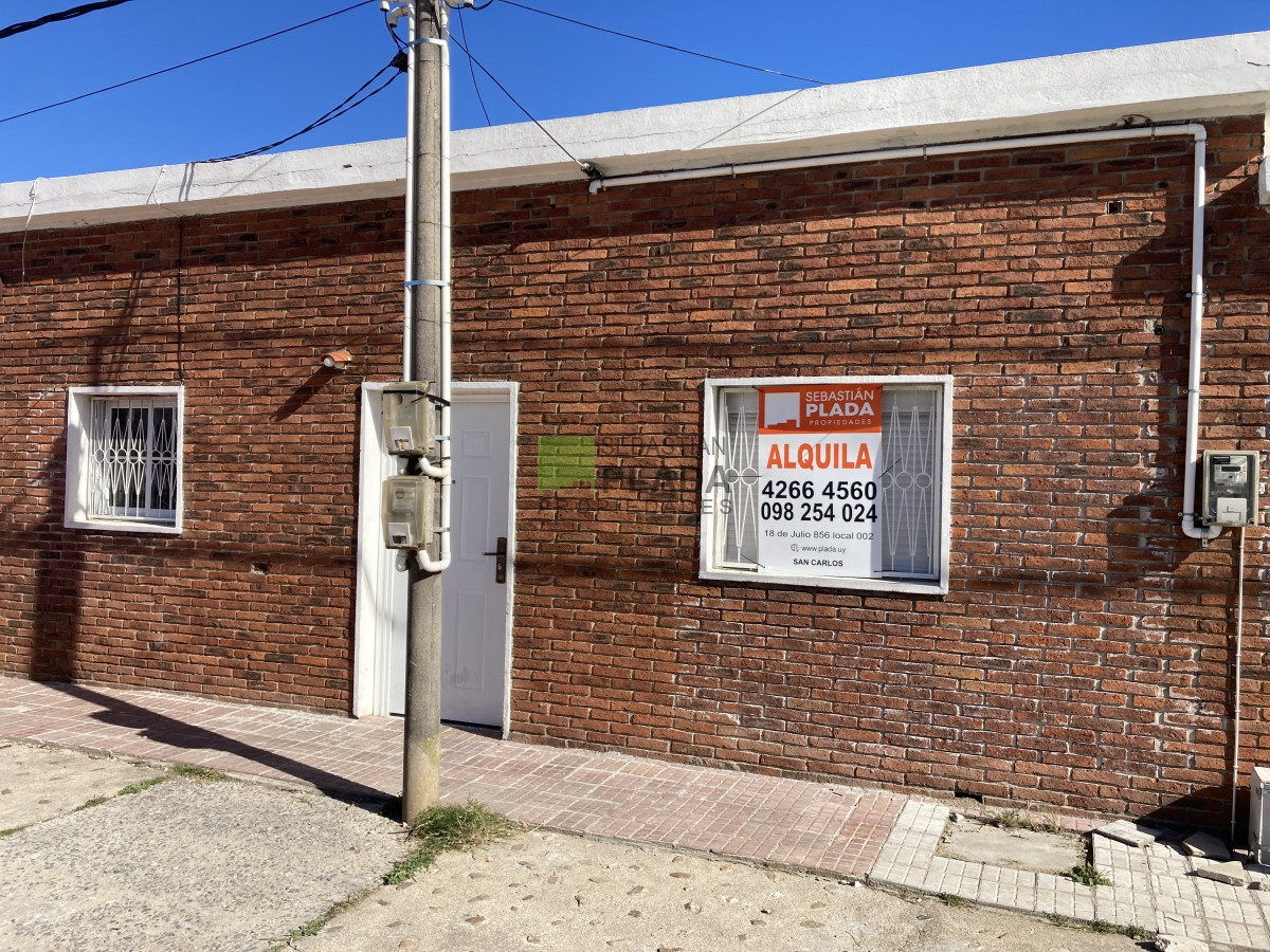 Casa ID.687 - ¡ATENCIÓN PRÓXIMAMENTE! Casa de 2 dormitorios en alquiler en San Carlos