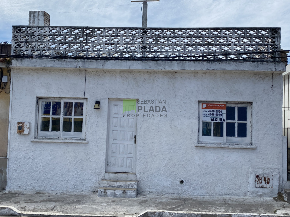 Casa ID.771 - Casa de 1 Dormitorio Amplio en Alquiler en San Carlos