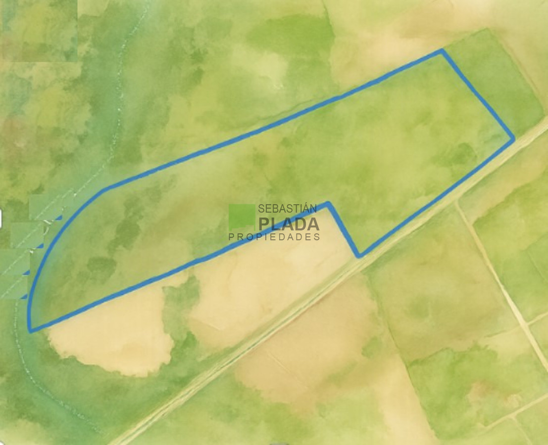 Campo en Garzón con Arroyo y frenta a la Ruta 9 - PLD1048P