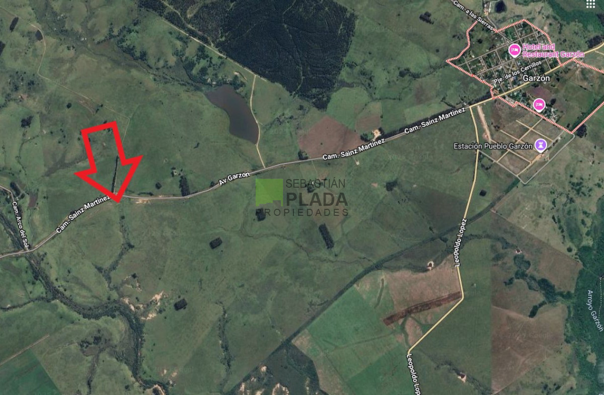 40 Hás en Garzón sonre Asfalto a 3.5 km  del Pueblo - PLD1036P