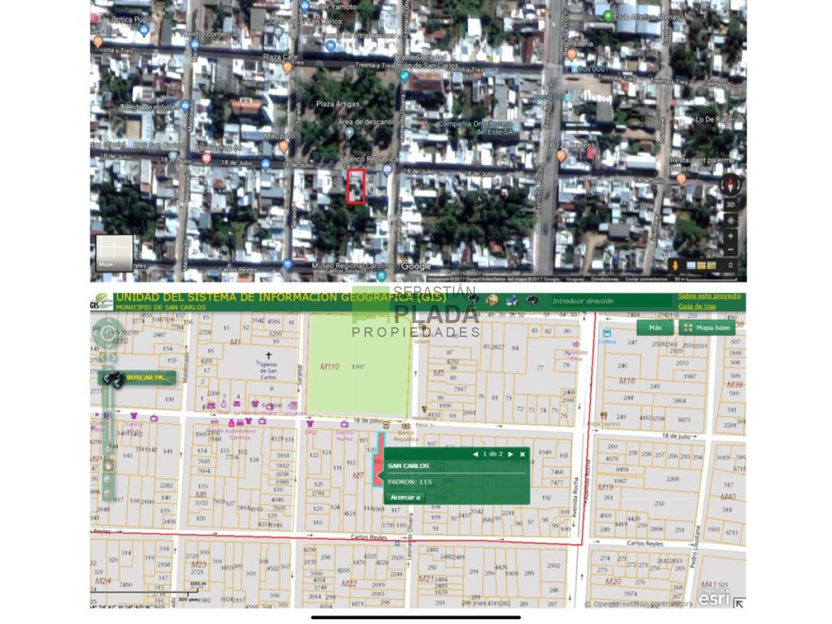Local Comercial ID.458 - Excepcional Local en Centro de San Carlos, Residencial, Hotelería, Estudios, etc.