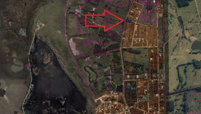 lote esquinero 1229 metros cobre camino eguzquiza en venta en el tesoro - pld255t