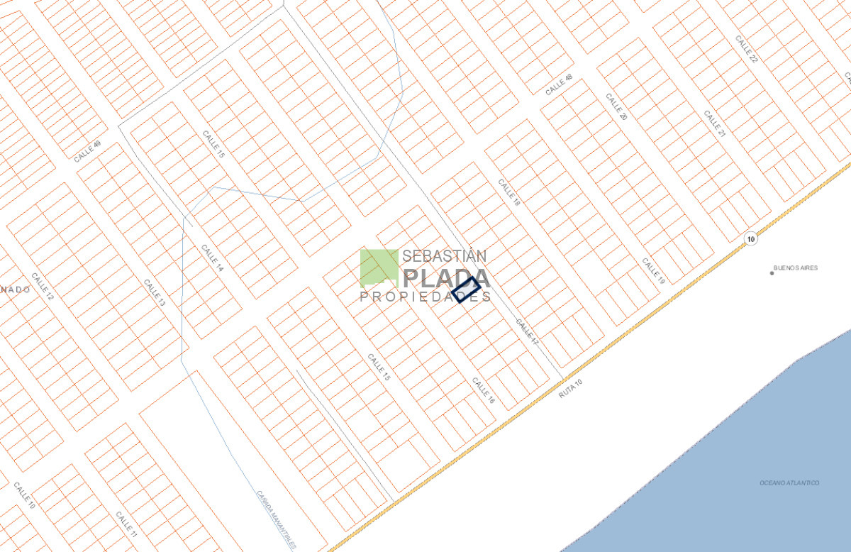 Terreno ID.381 - Terreno a 1 Cuadra de la Playa en Balneario Buenos Aires