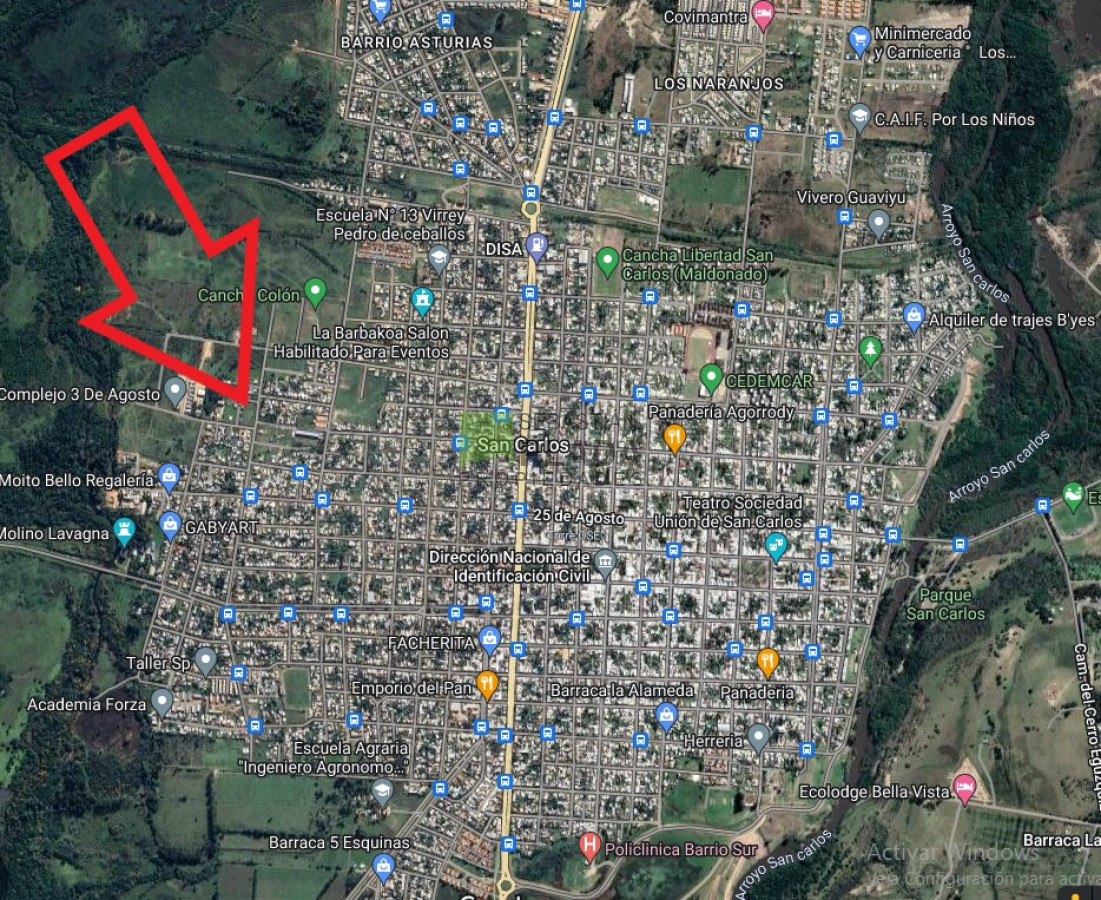 Terreno ID.814 - Vendo Lote 455mts2 sobre Asfalto