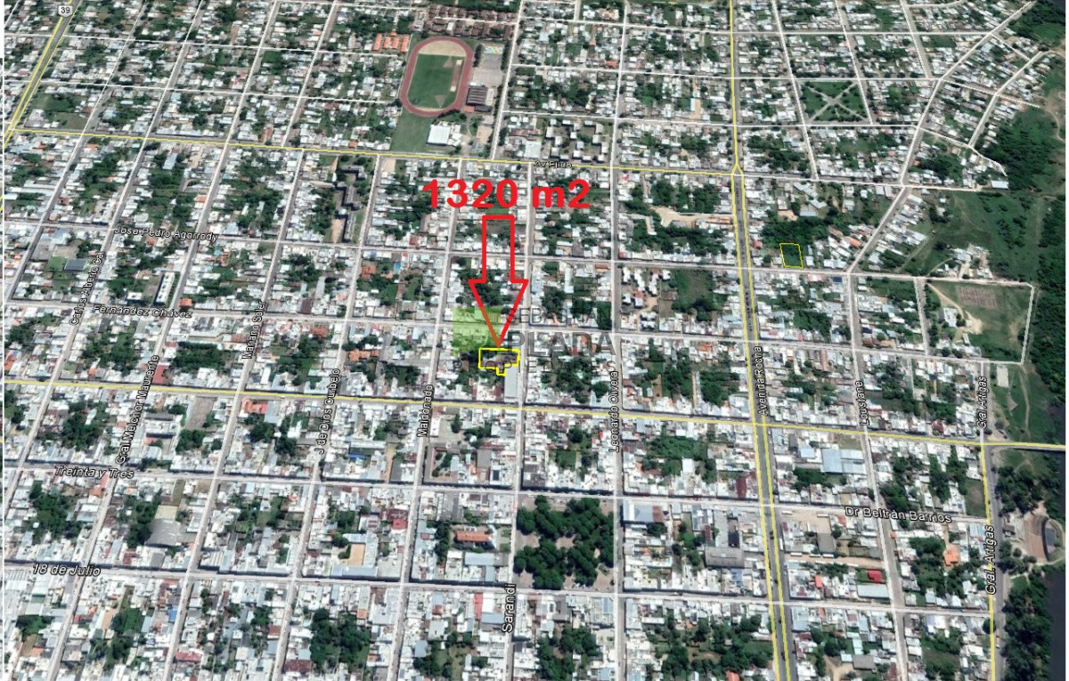 Terreno ID.183 - Buen terreno en el Centro de San Carlos