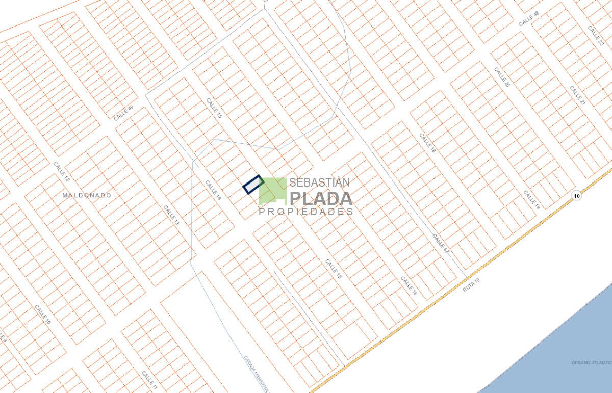 Terreno ID.382 - Terreno a 1 Cuadra y Media de la Playa en Balneario Buenos Aires