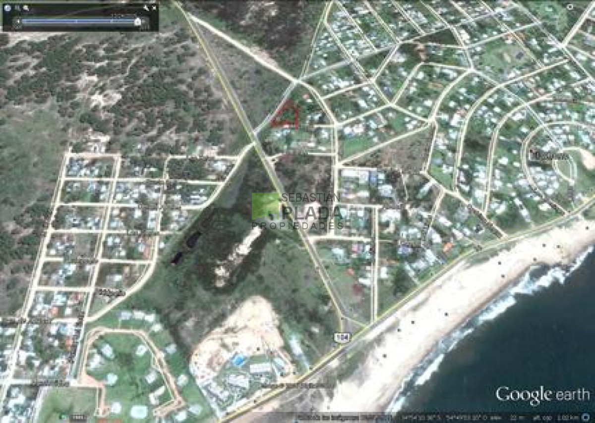 Terreno ID.28 - 4500 m2 a con altura a metros del Océano, en El Chorro