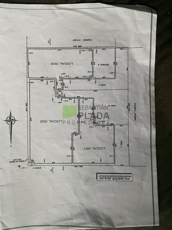 Galpón ID.1087 - Galpón en Venta en San Carlos