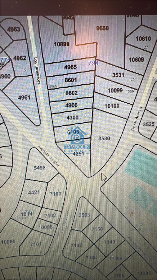 Terreno ID.533 - EXCELENTE LOTE SOBRE AV. DEL MAR 