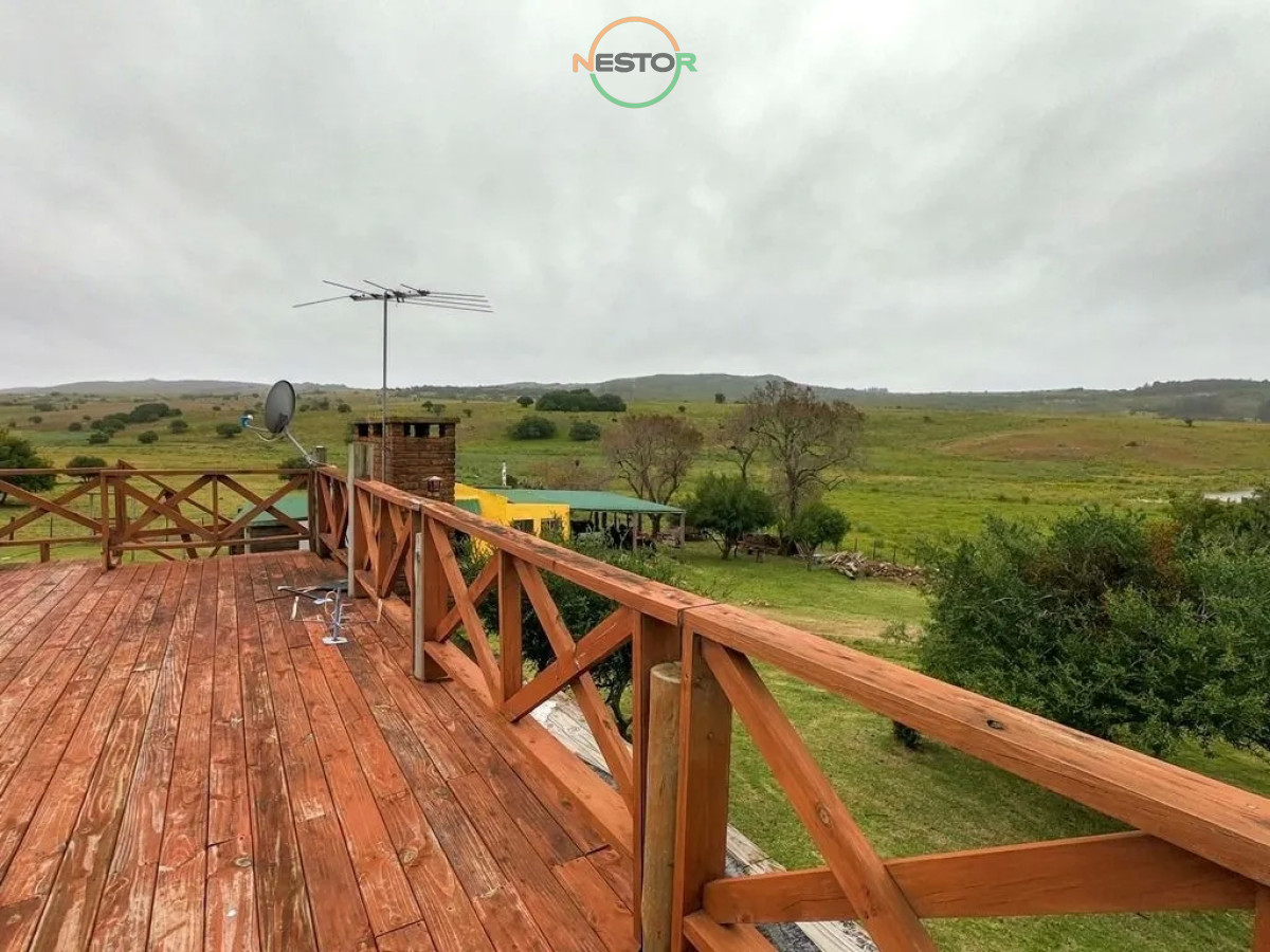 Chacra ID.6844 - Bajo de Precio !!! Casa de campo en serio, son 5 hectáreas de paz, tranquilidad y muy bien ubicada !