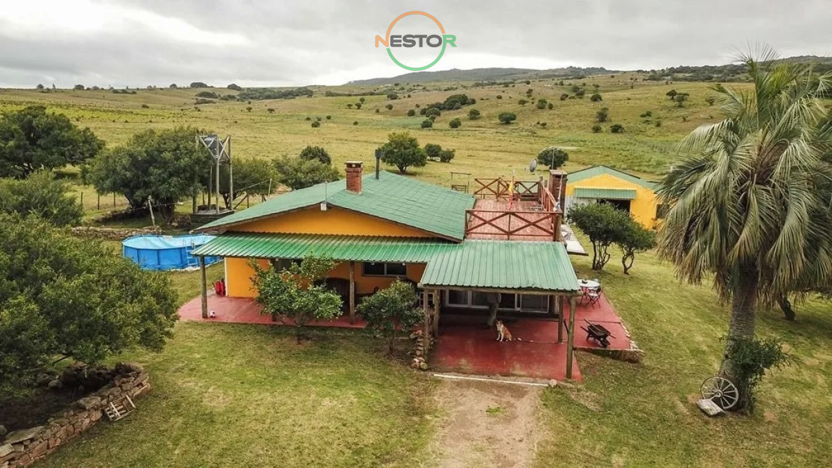 Chacra ID.6844 - Bajo de Precio !!! Casa de campo en serio, son 5 hectáreas de paz, tranquilidad y muy bien ubicada !