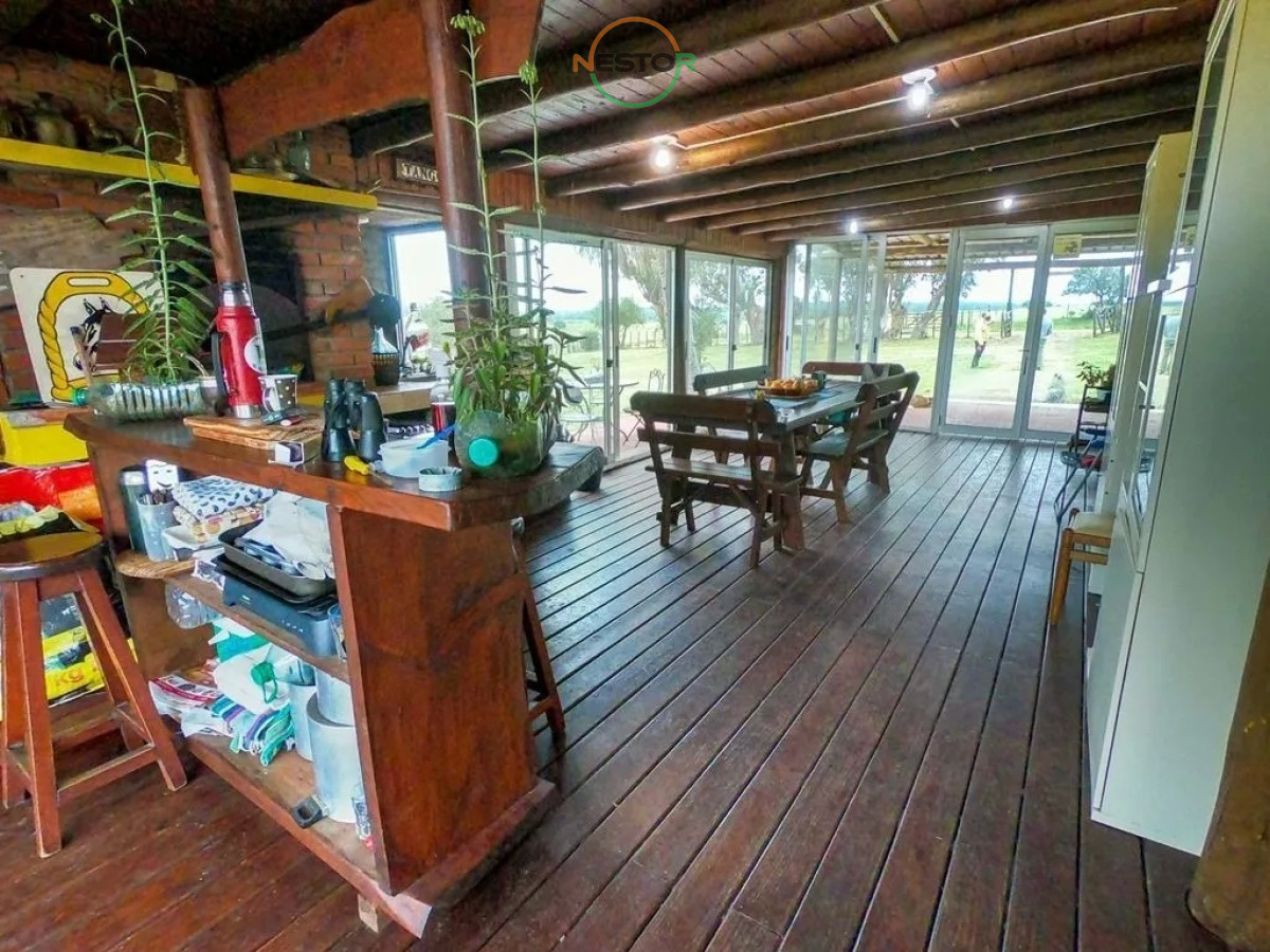 Chacra ID.6844 - Bajo de Precio !!! Casa de campo en serio, son 5 hectáreas de paz, tranquilidad y muy bien ubicada !