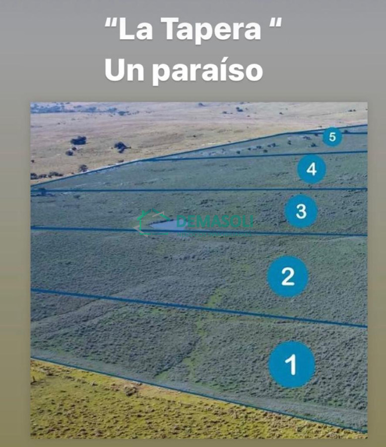 Chacra ID.578 - Chacras Serranas, buenas vistas y entorno tranquilo