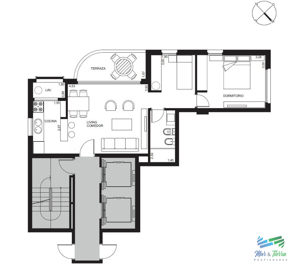 Apartamento ID.712 - Vendo apartamento en Punta del Este, a pocas cuadras de la brava con muy buenos servicios.