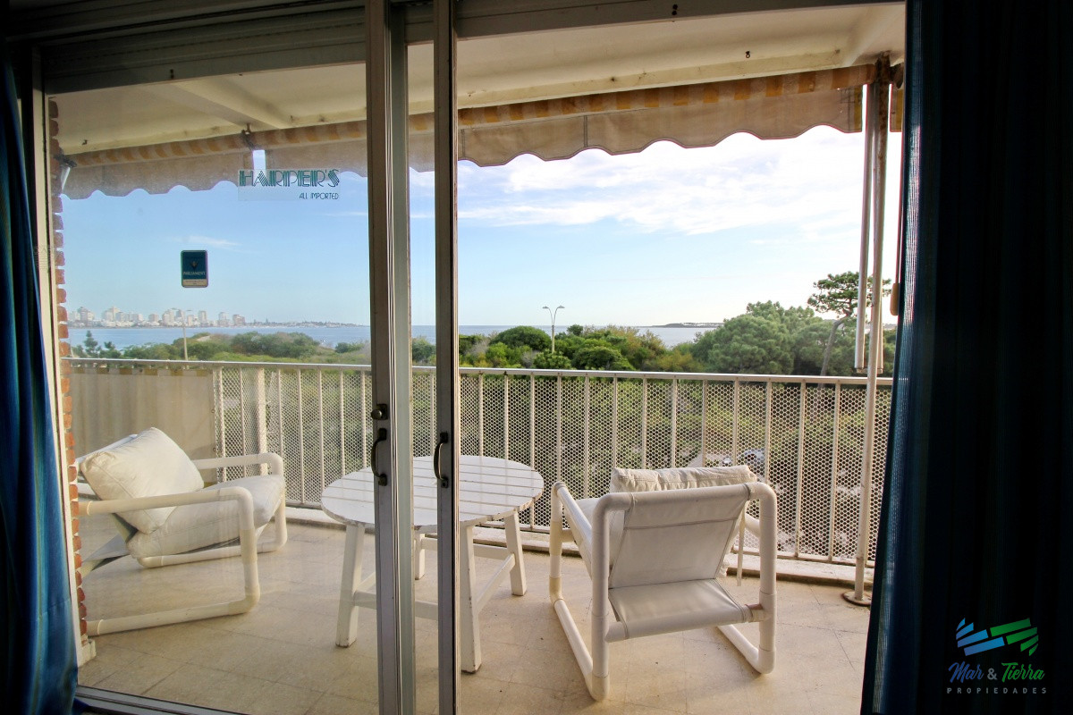Apartamento ID.2502 - En venta apartamento 3 dormitorios en primera linea sobre Playa Mansa, Punta del Este.