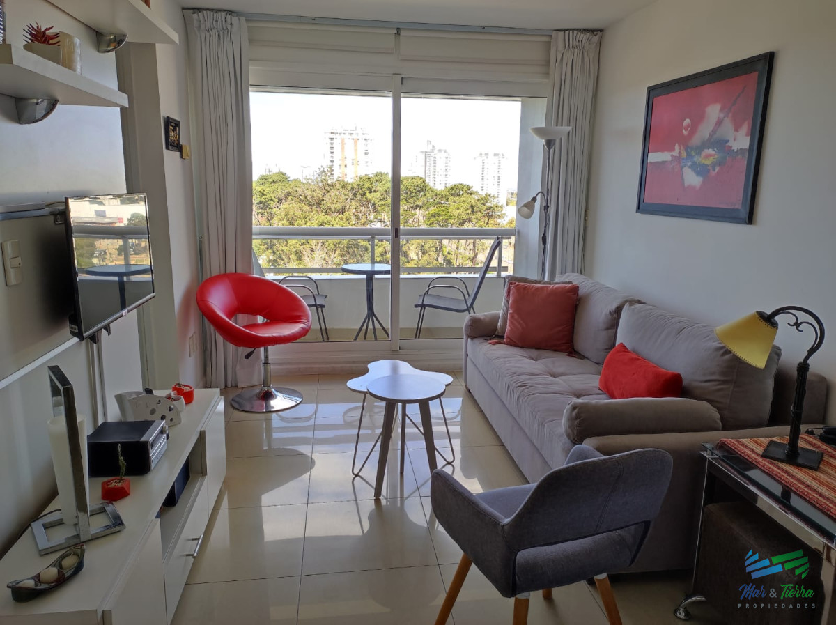 Apartamento ID.1266 - Alquilo por invierno apartamento 1 dormitorio con piscina en Roosevelt, Punta del Este