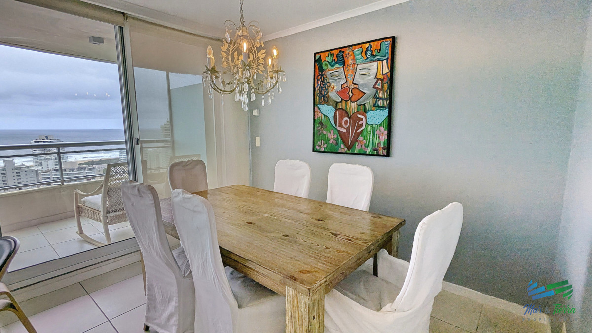 Apartamento ID.5707 - Venta y alquiler de apartamento de 2 dormitorios 2 baños vista panorámica