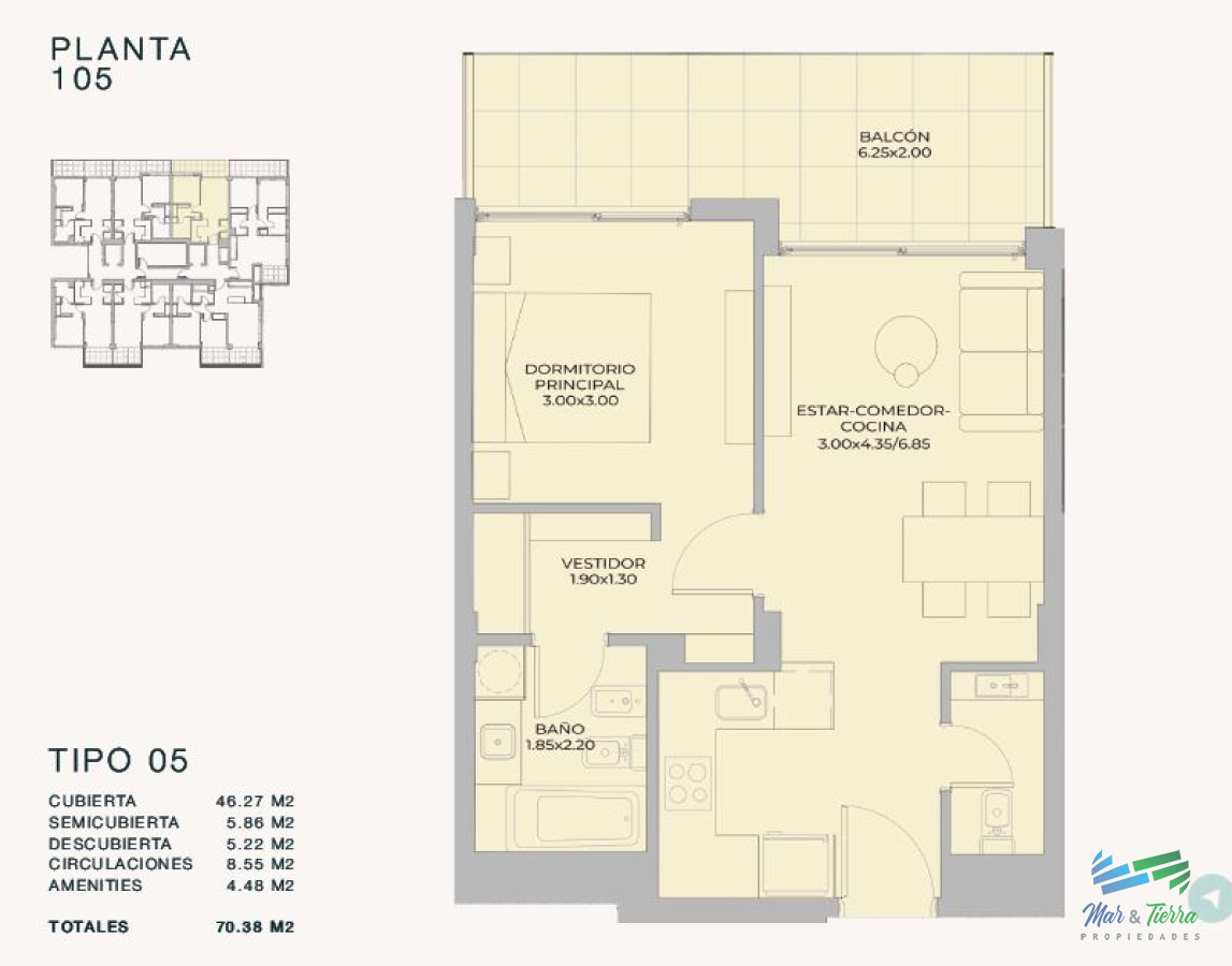 Apartamento ID.5455 - Apartamento en Punta del Este, Península