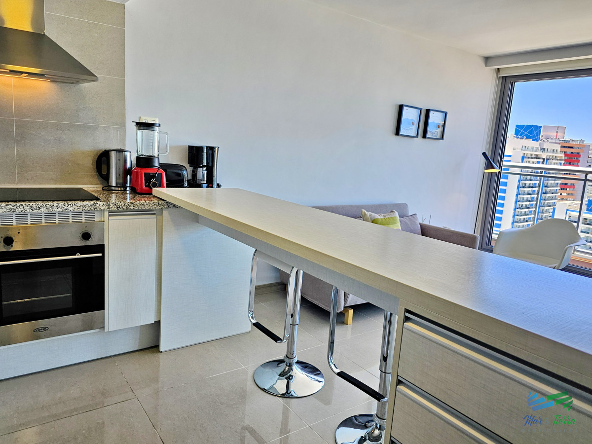 Apartamento ID.4951 - Venta de apartamento 1 dormitorio a estrenar full amenities playa Brava Punta del este 