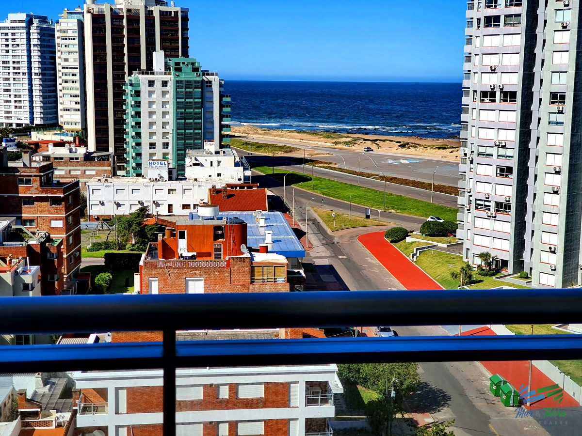 Apartamento ID.4066 - Vendo apartamento 2 dormitorios con buena vista y servicios, playa brava, Punta del Este