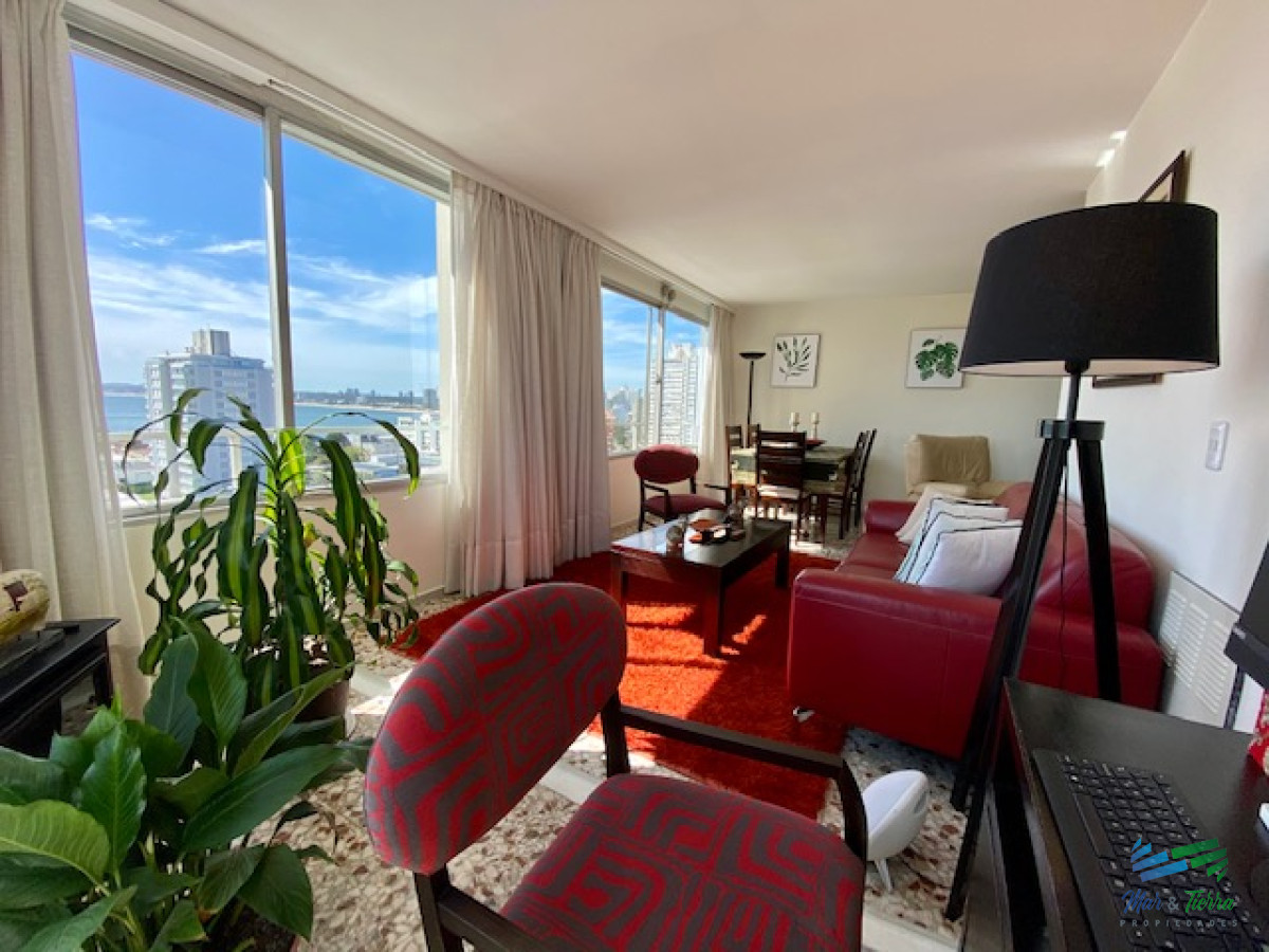 Apartamento ID.2677 - Apartamento en Punta del Este, Península, dos dormitorios, con gran vista