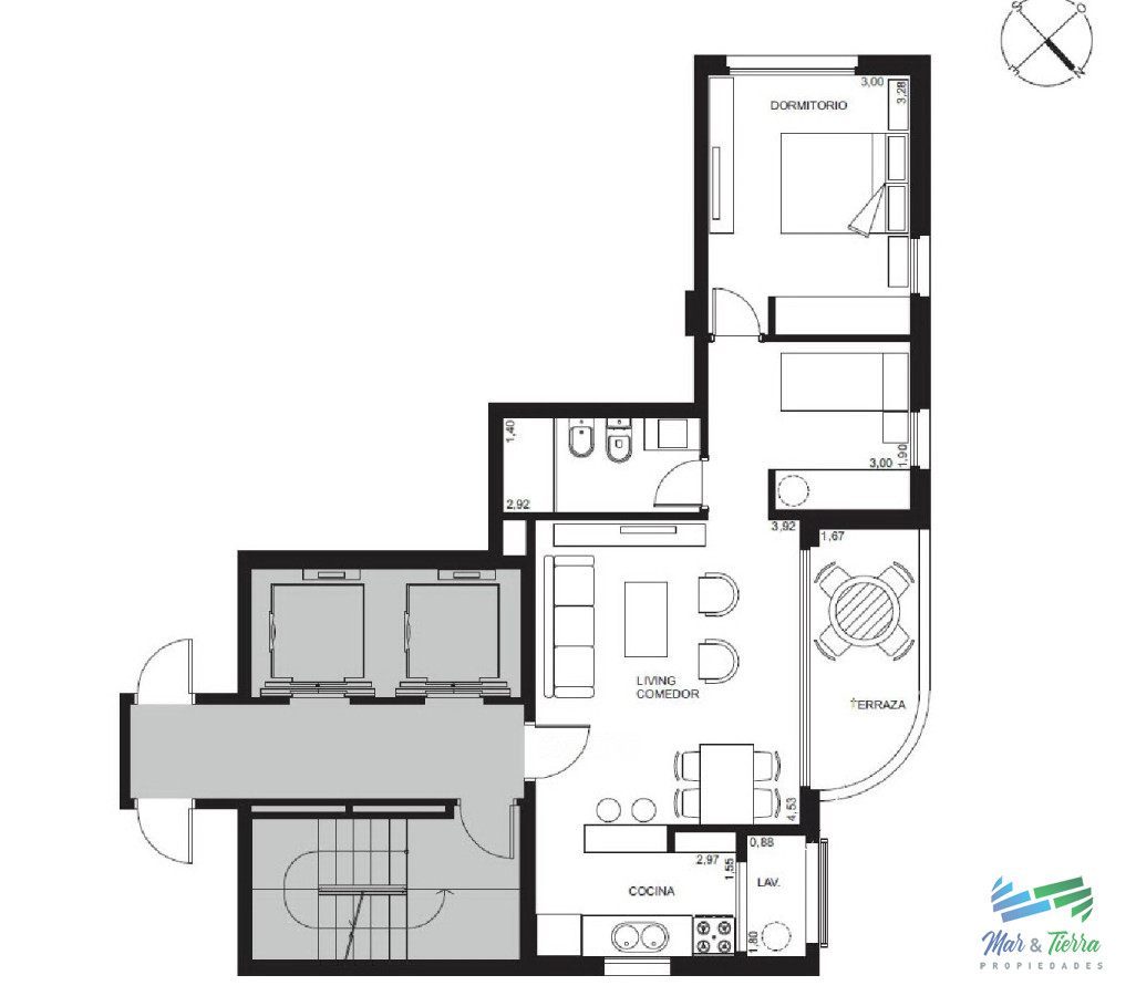 Apartamento ID.1457 - Vendo apartamento en Ocean Drive.. excelente servicios en Punta del Este.