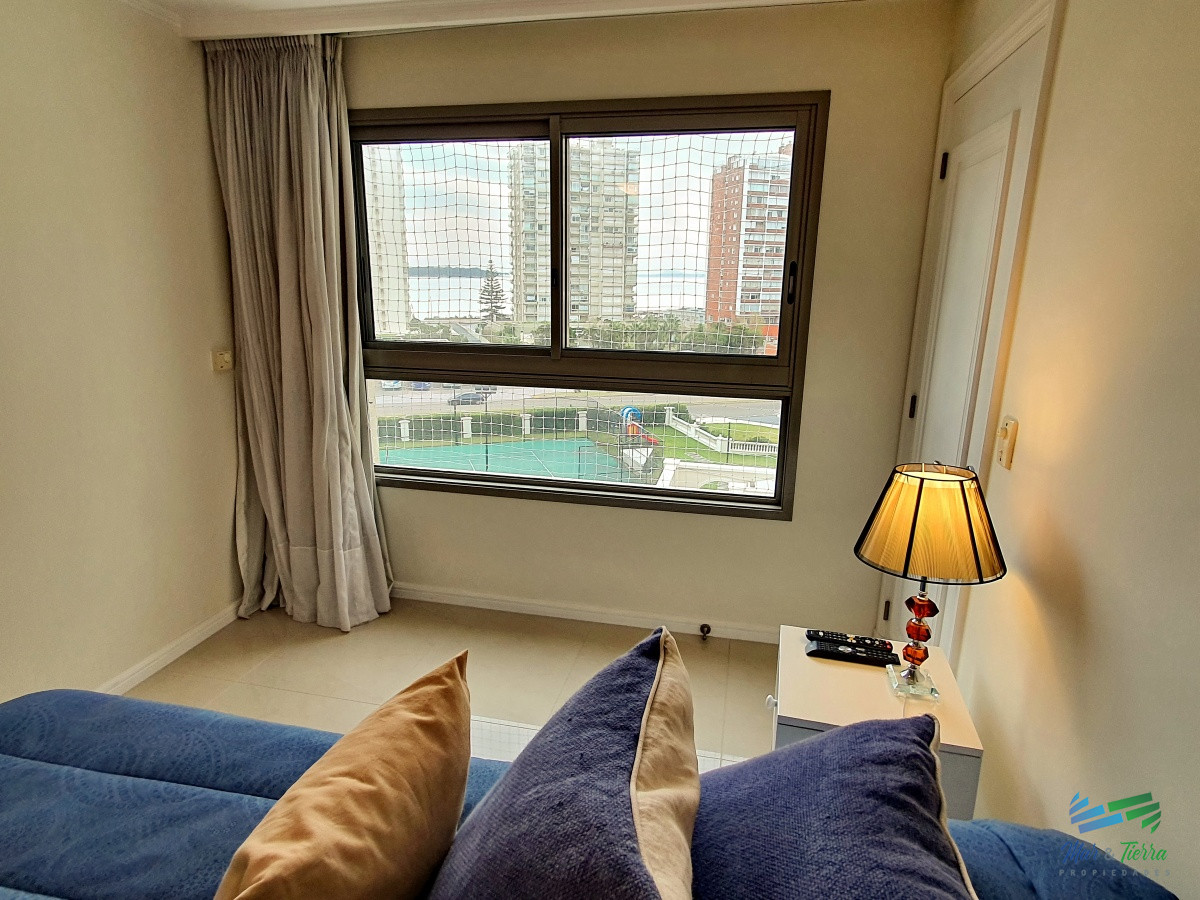 Apartamento ID.3928 - Vendo apartamento 3 dormitorios en Torre Imperiale, primera linea brava, vista al mar, excelentes amenities, Punta del Este.