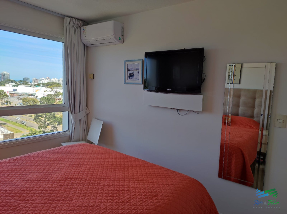 Apartamento ID.1266 - Alquilo por invierno apartamento 1 dormitorio con piscina en Roosevelt, Punta del Este