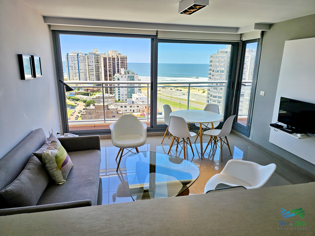 Apartamento ID.4951 - Venta de apartamento 1 dormitorio a estrenar full amenities playa Brava Punta del este 