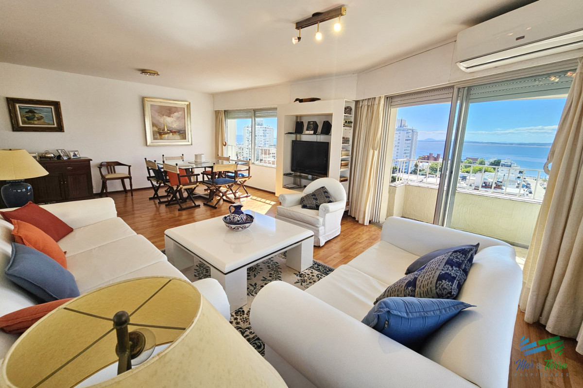 Apartamento ID.4619 - Venta de apartamento 2 dormitorios 2 baños en Peninsula de Punta del Este con impresionante vista
