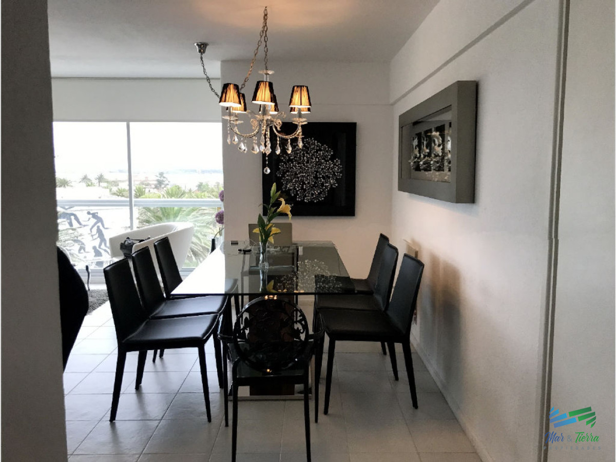 Apartamento ID.1200 - En venta y alquiler.. Apartamento en Península excelentes vistas al mar y Puerto- Punta del Este 