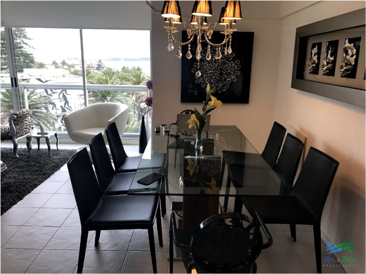 Apartamento ID.1200 - En venta y alquiler.. Apartamento en Península excelentes vistas al mar y Puerto- Punta del Este 