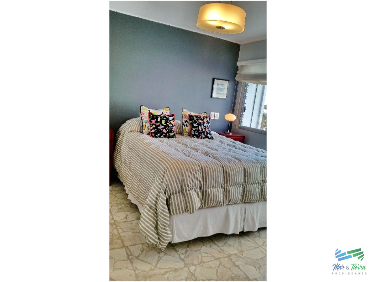 Apartamento ID.605 - Apartamento en venta y alquiler, primera línea sobre playa mansa.