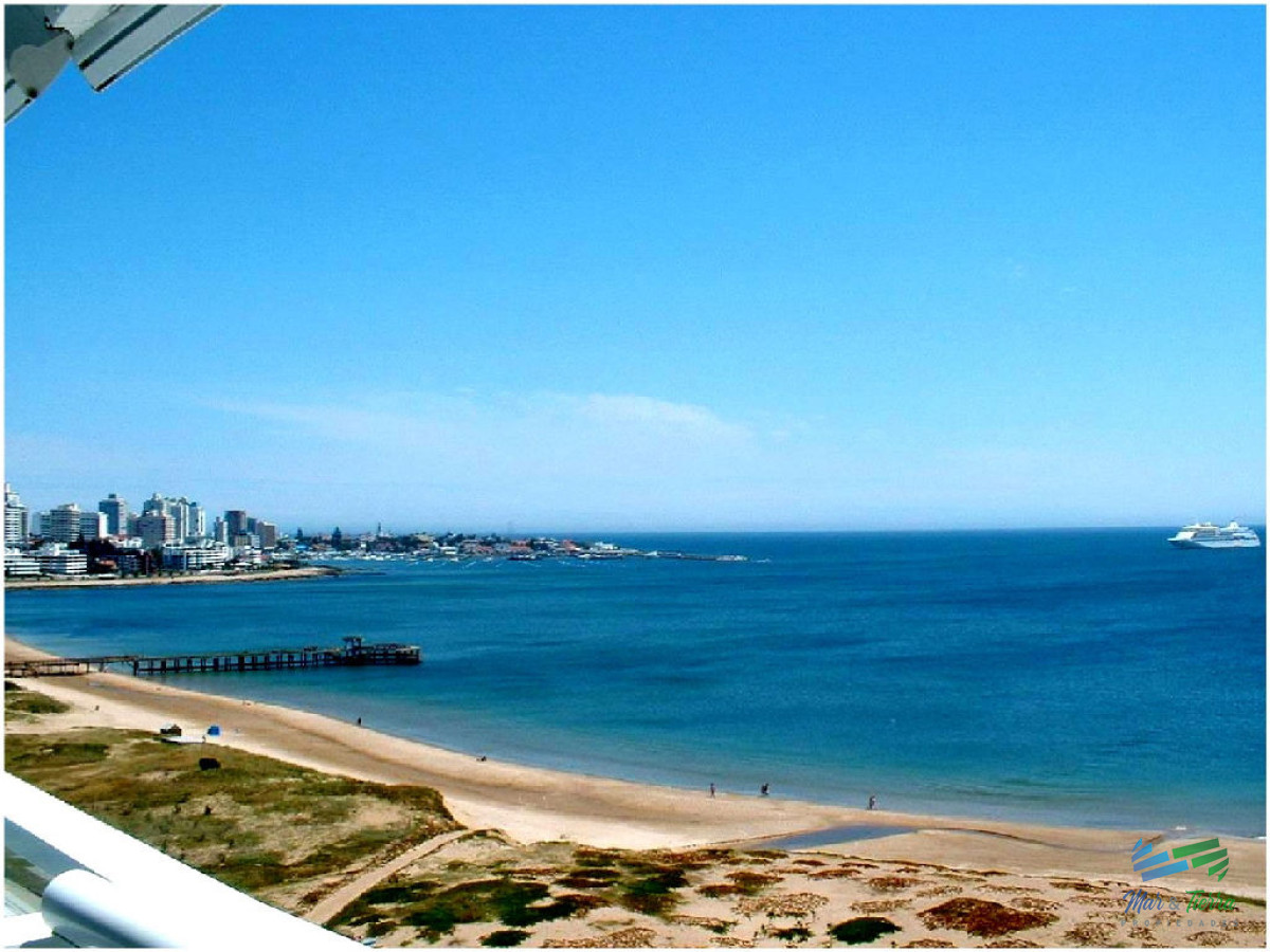 Apartamento ID.76 - Espectacular planta en piso alto,  amplia, luminosa, con vista franca al mar, en torre con todos y excelentes servicios. 