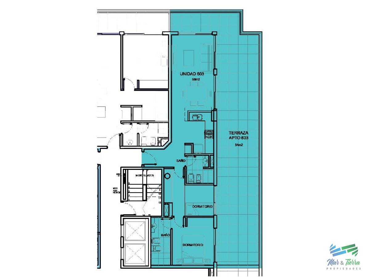Apartamento ID.841 - Apartamento en Roosevelt, 2 dormitorios *
