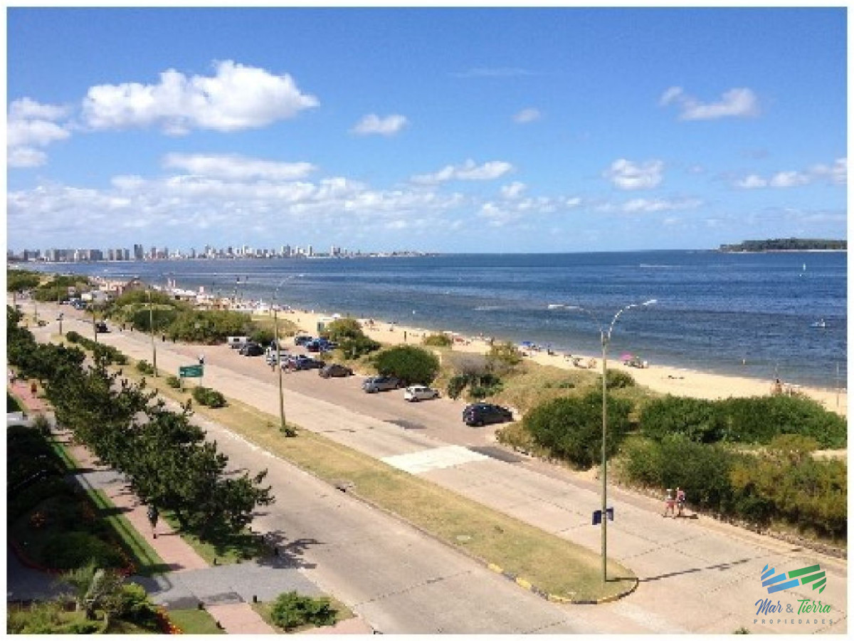 Apartamento ID.981 - En venta!!! primera línea con vista franca al mar, playa mansa.