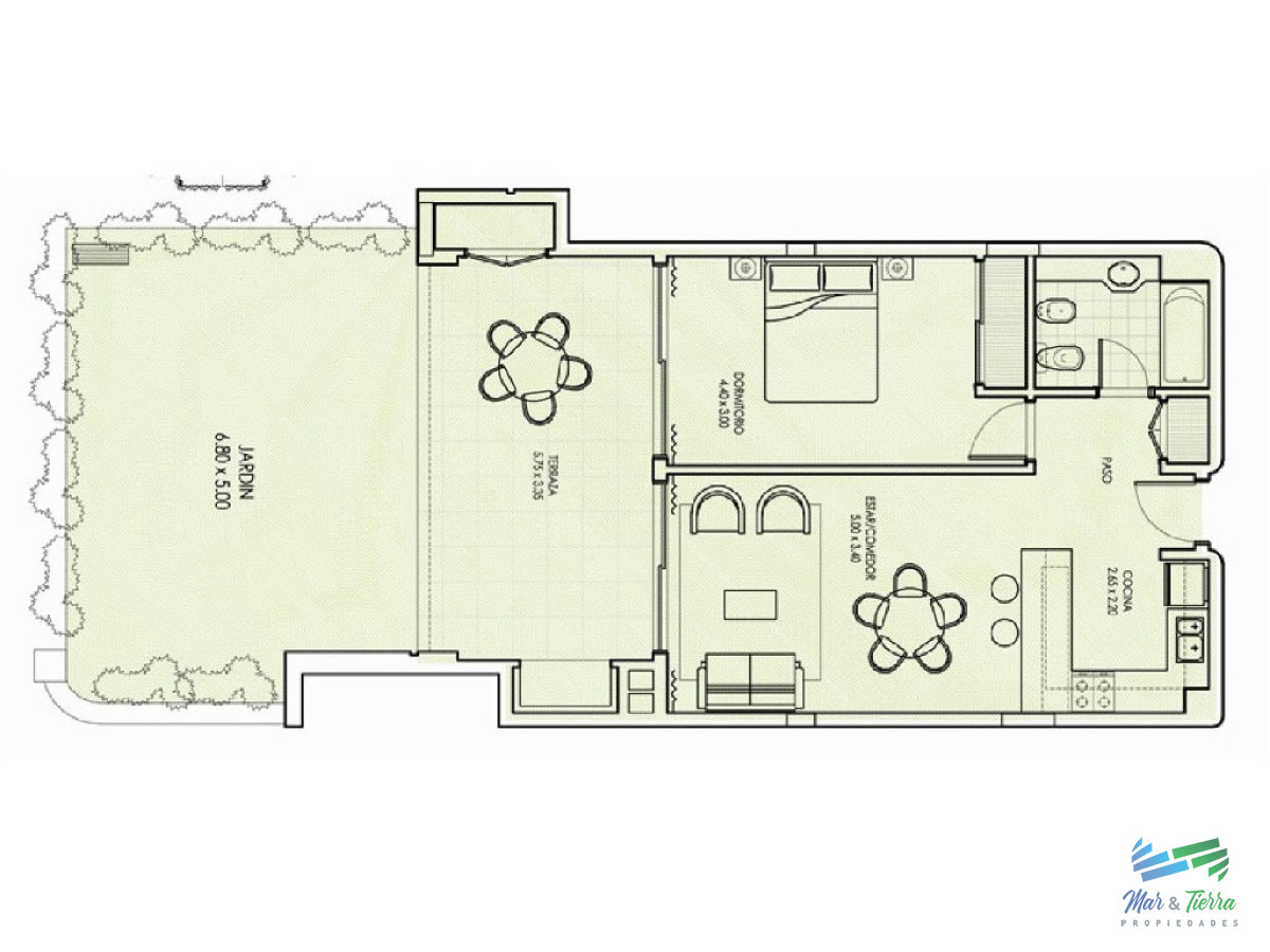Apartamento ID.991 - Apartamento en Solanas, 1 dormitorios *