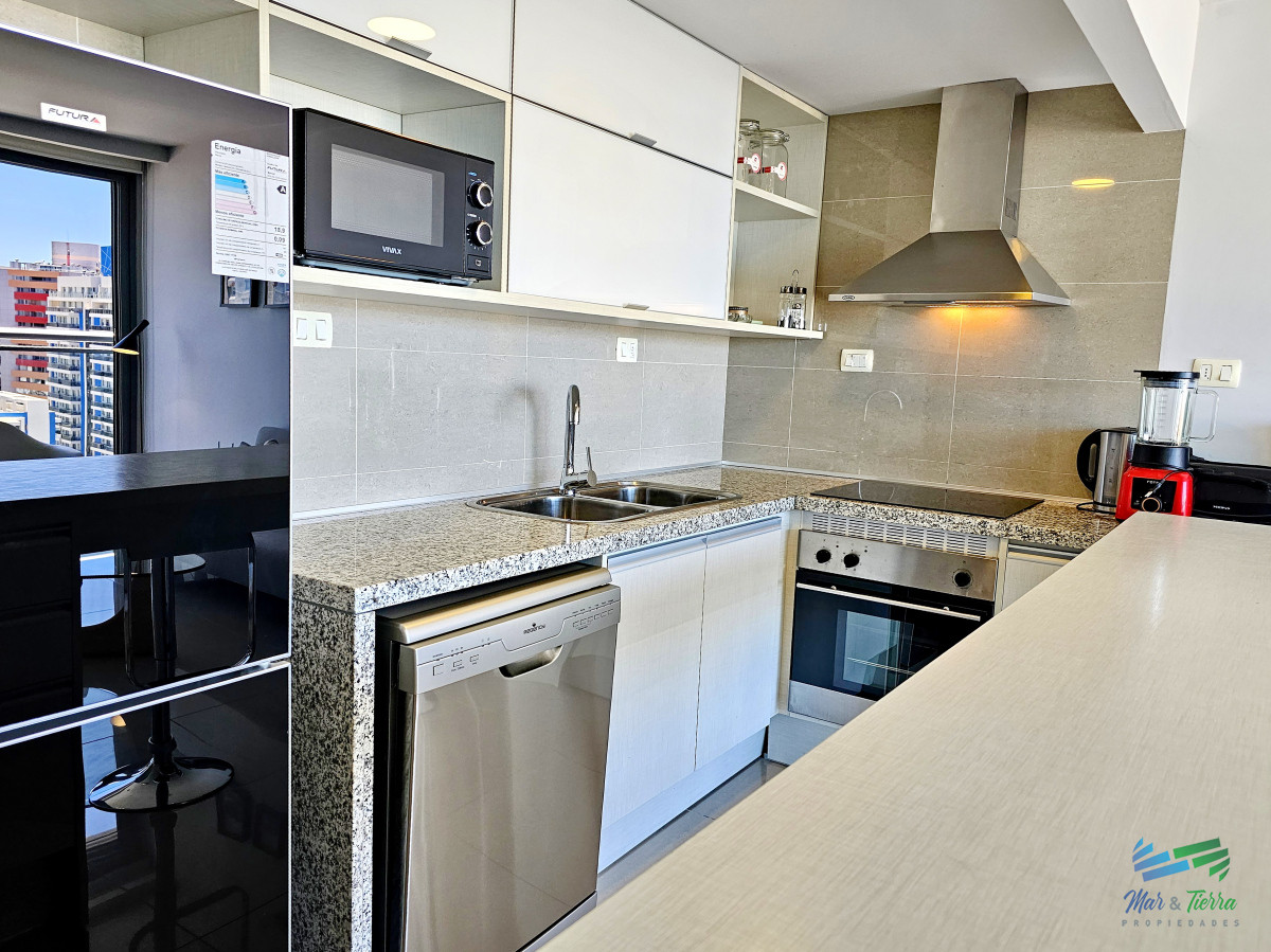 Apartamento ID.4951 - Venta de apartamento 1 dormitorio a estrenar full amenities playa Brava Punta del este 