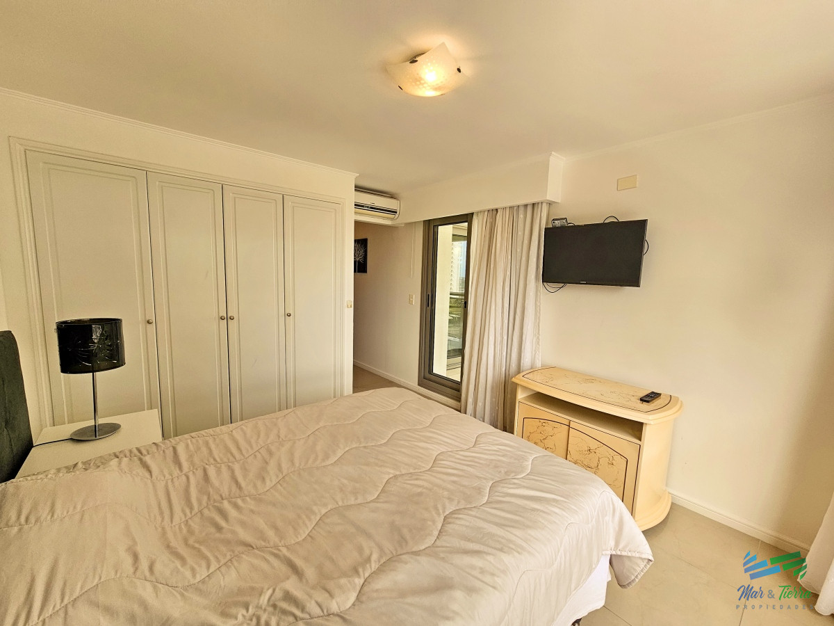 Apartamento ID.628 - Alquiler temporada 2026, frente a la playa, facil acceso, full amenities.