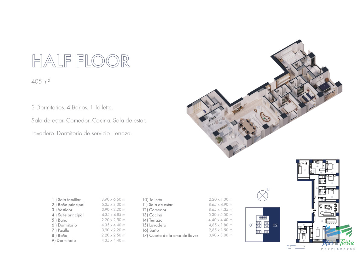 Apartamento ID.4732 - Venta de Apartamento en Complejo Cipriani Punta del Este 