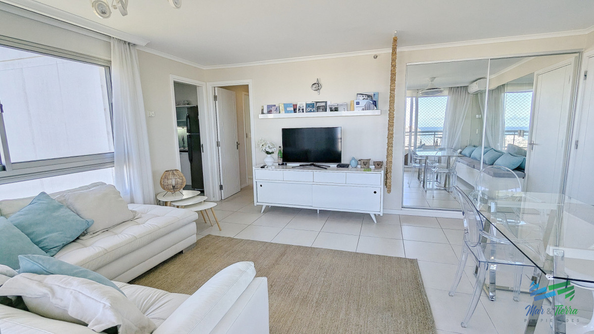 Apartamento ID.5658 - Alquiler baja temporada apartamento de 2 dormitorios en torre Ocean Drive Punta del Este