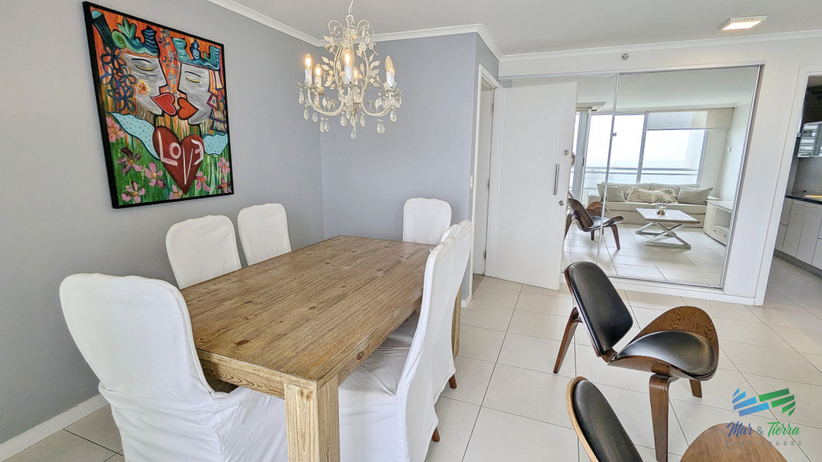 Apartamento ID.5707 - Venta y alquiler de apartamento de 2 dormitorios 2 baños vista panorámica