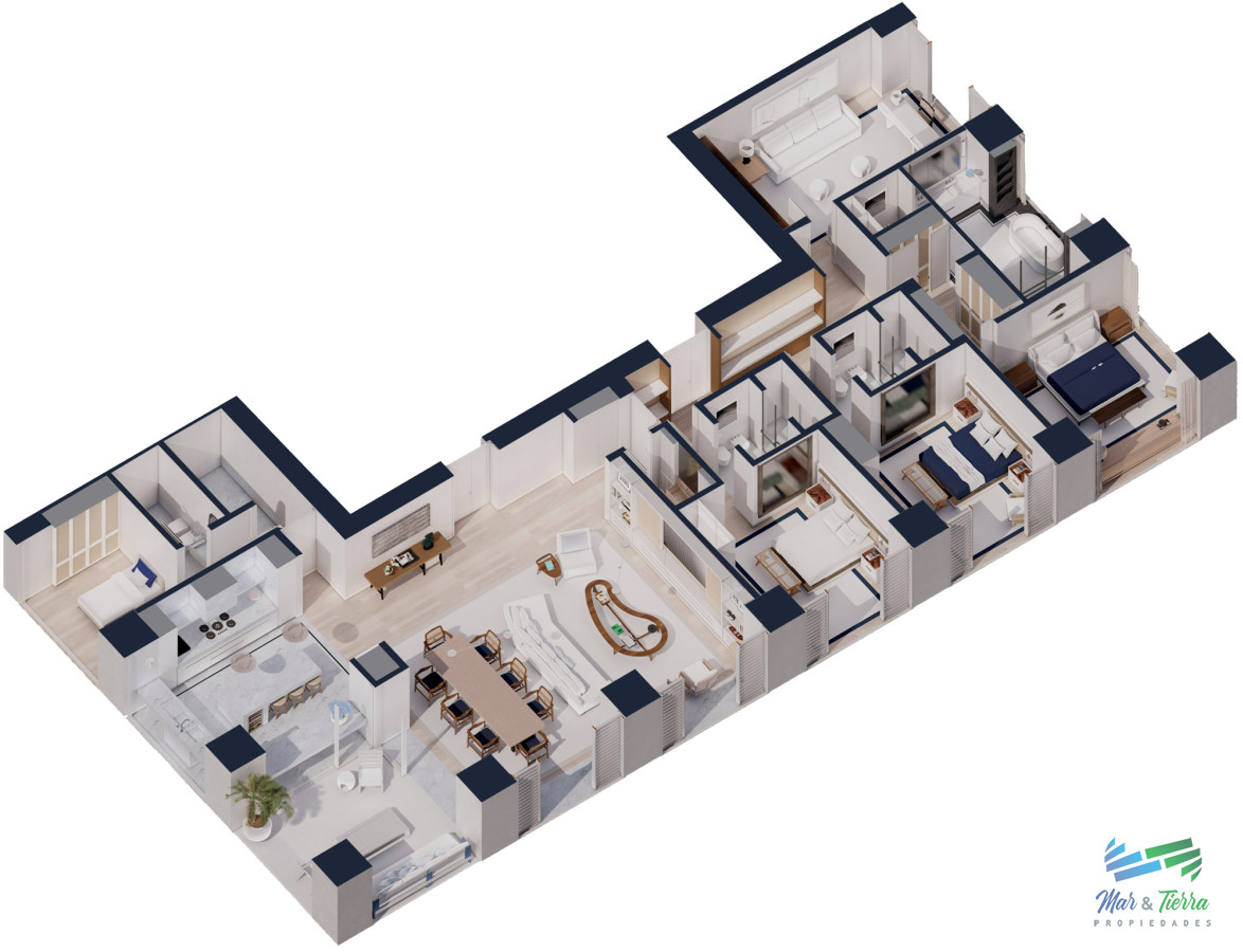 Apartamento ID.4732 - Venta de Apartamento en Complejo Cipriani Punta del Este 