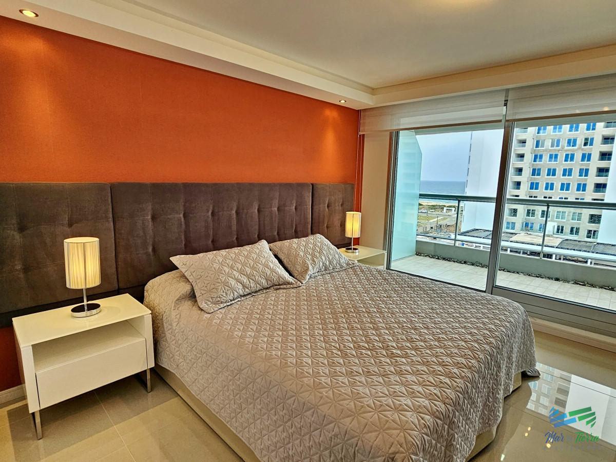 Apartamento ID.4798 - Apartamento disponible verano 2025, dos dormitorios, con servicios, Brava, Punta del este. 