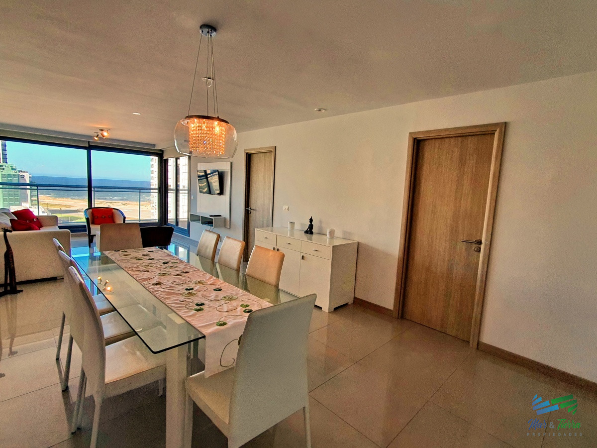 Apartamento ID.4066 - Vendo apartamento 2 dormitorios con buena vista y servicios, playa brava, Punta del Este