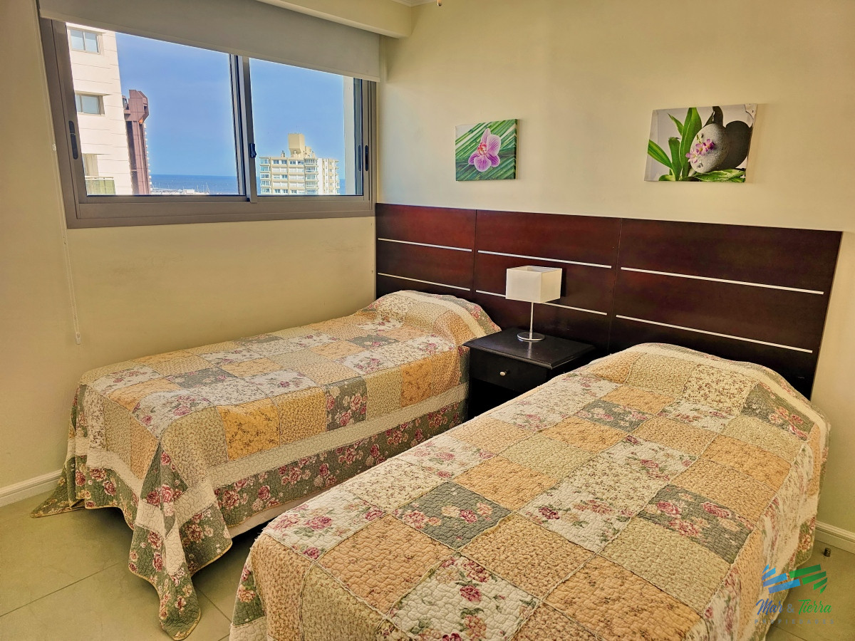 Apartamento ID.4427 - Apartamento en alquiler temporada 2026, frente a la playa, full amenities.