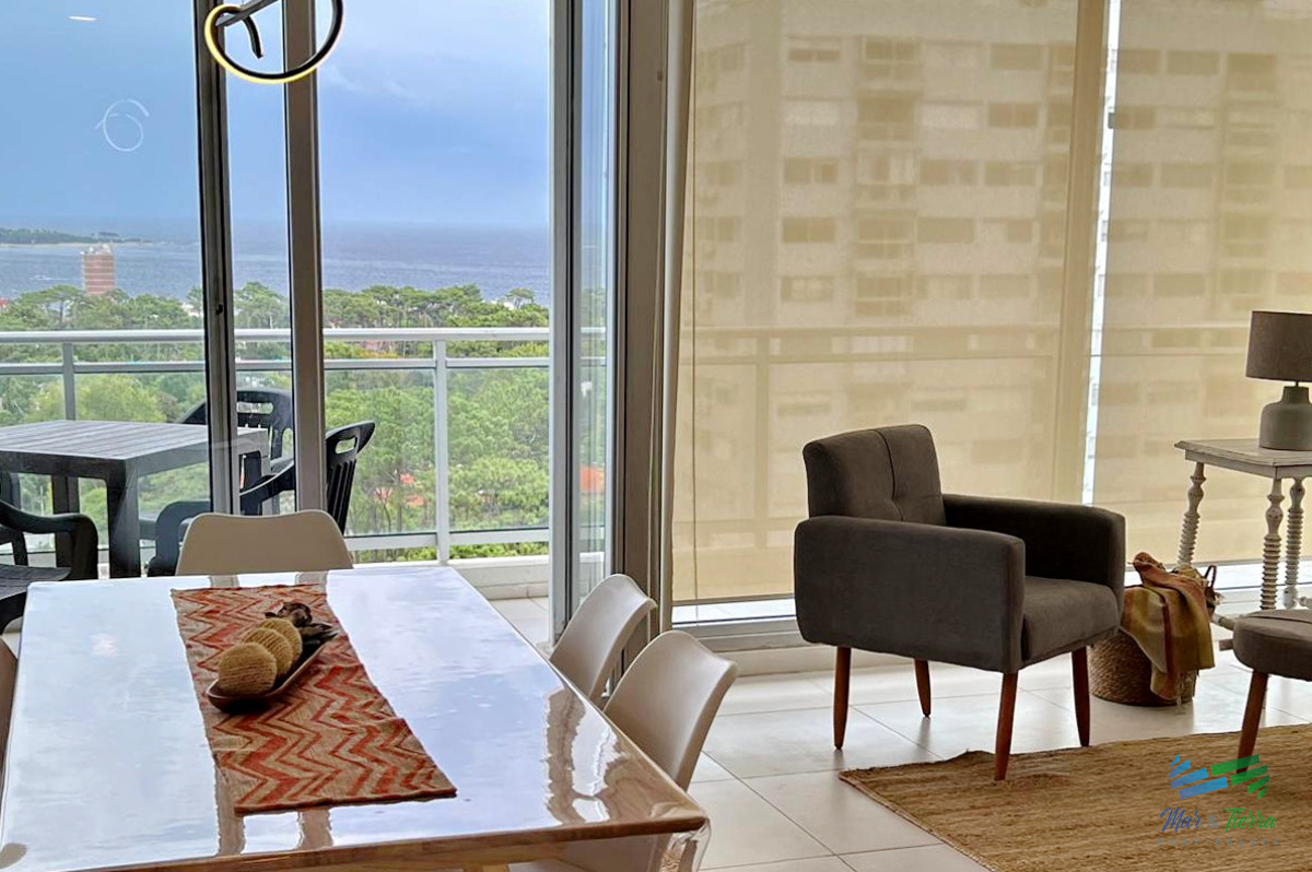 Apartamento ID.5097 - APARTAMENTO DOS DORMITORIOS, MODERNO, ALQUILER INVERNAL, SOBRE AV. ROOSEVELT, PUNTA DEL ESTE. 